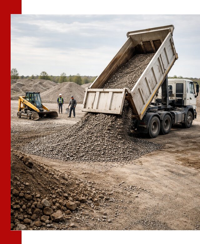 Доставка самосвалом 25 м³ в Воркуте быстро и надежно