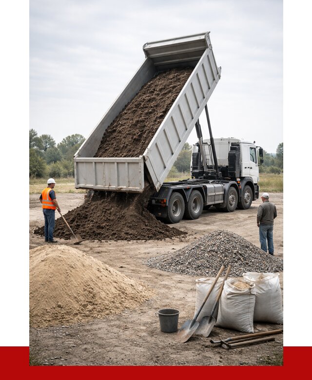 Доставка самосвалом 30 кубов в Воркуте от 8739 р. | ПРОНЕРУДВрк