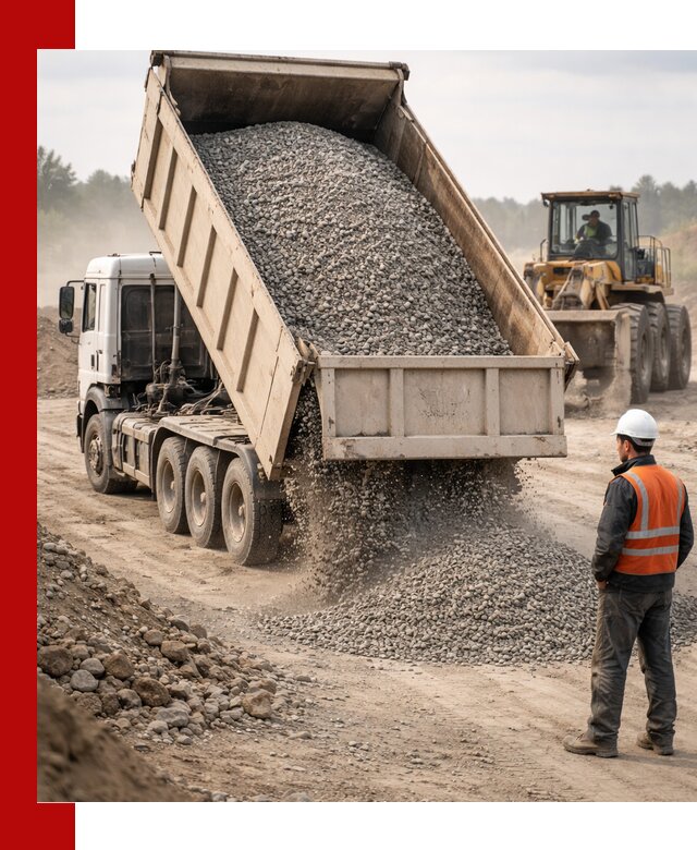 Доставка самосвалом 40 кубов цемента и сыпучих в Воркуте