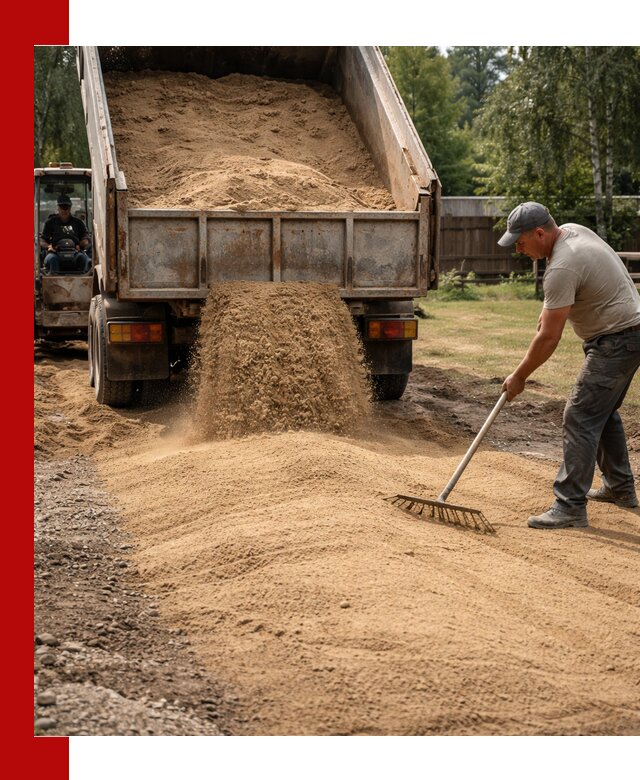 Отсыпка участка песком в Воркуте быстро и качественно