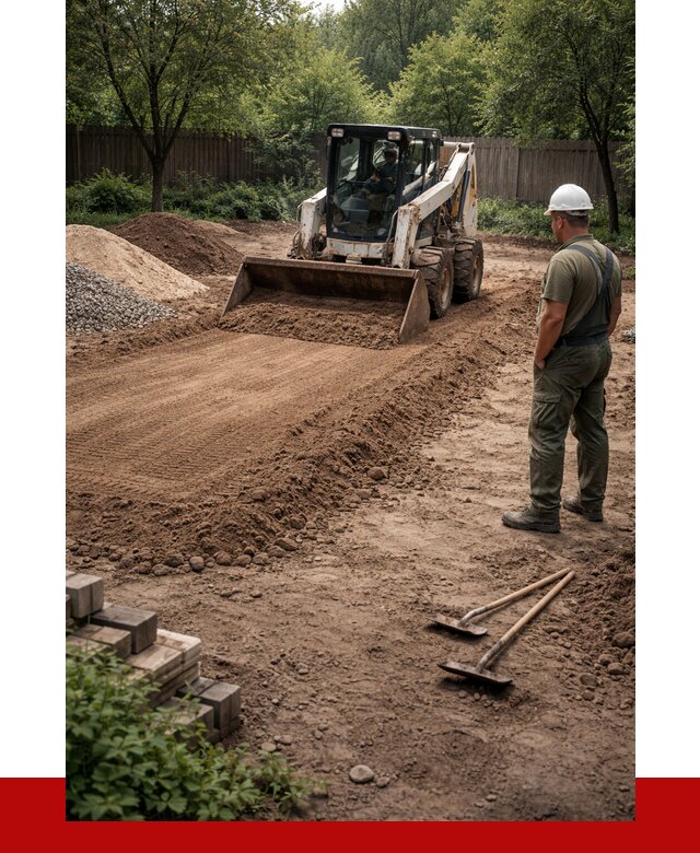 Выравнивание участка под ключ в Воркуте от 3598 р. | ПРОНЕРУДВрк
